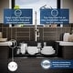 preview thumbnail 49 of 62, Karran Drop-In Quartz Single Bowl Kitchen Sink