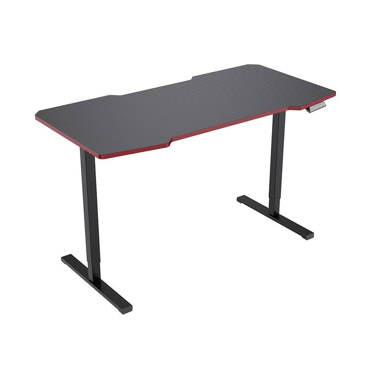 Electric Standing Desk, Adjustable Height, Sit Stand Home Office Desk - Black
