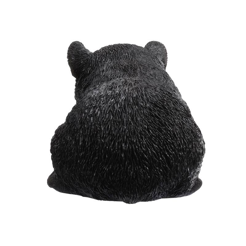 Crawling Baby Bear Outdoor Garden Statue - 10"