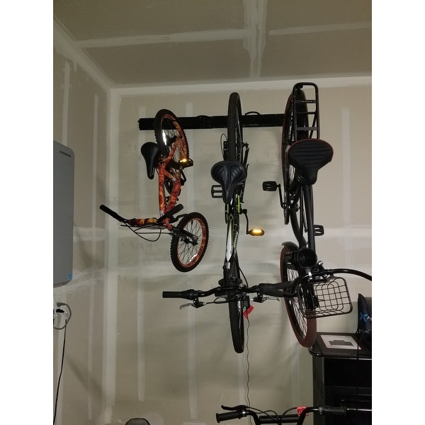 8PC Bicycle Cycling Wall Mount Rack Bike Steel Hook Hanger Storage Holder Garage 