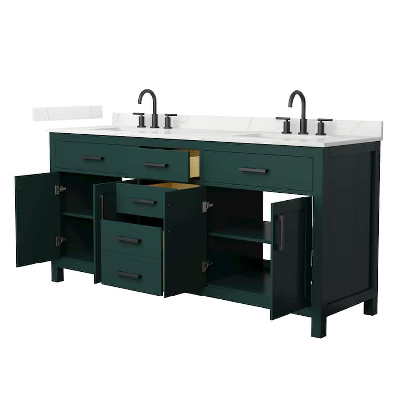 Wyndham Collection WCG2424-72D-QTZ-US3MXX Beckett 72" Free Standing