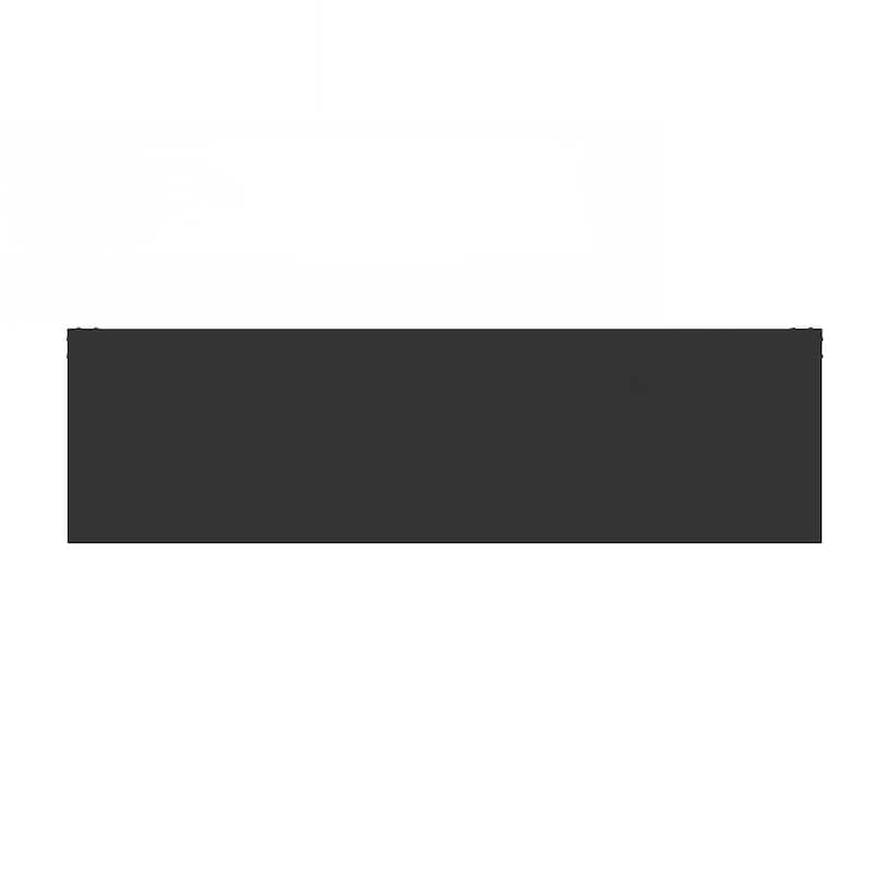 Sliding Barn Door Sideboard Buffet Cabinet with 3 Drawers, Adjustable Shelves