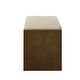 preview thumbnail 24 of 23, 40"Accent Bench with Lower Shelf Shoe Rack, Padded Seating Bench, Modern Compact Bed End Bench with Storage, Removable Cushion