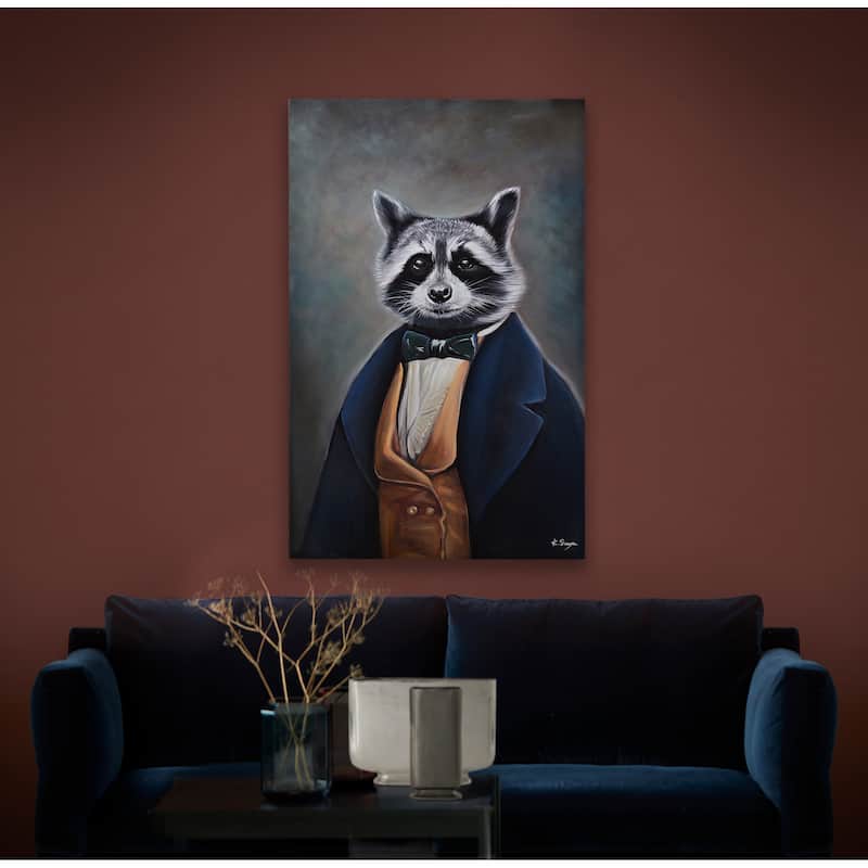 Renwil Tribec 30" Wide Canvas Art, Charcoal - Grey