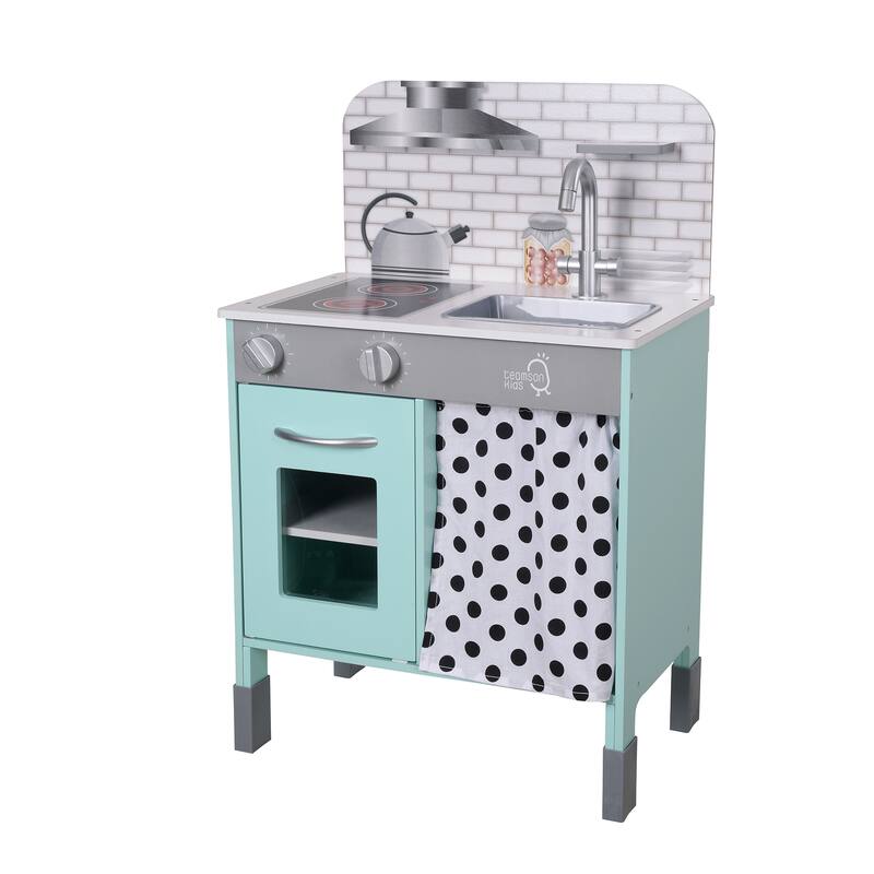 Teamson Kids - Little Chef Philly Modern Play Kitchen - Petrol