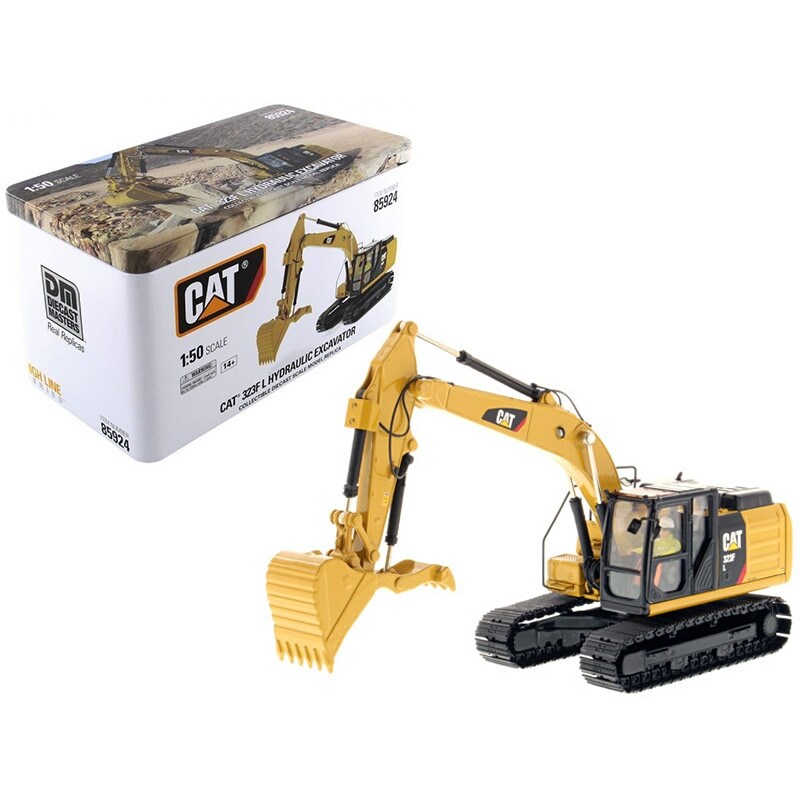 diecast excavator