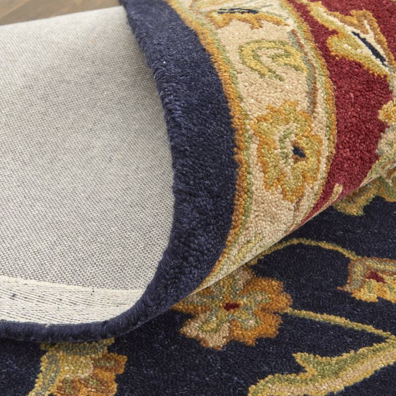 HomeRoots Oriental Traditional Rectangle Area Rug