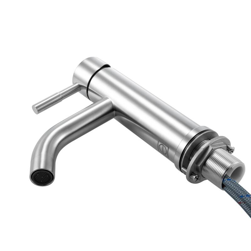 Indigo Home Single Hole Single Handle Bathroom Faucet