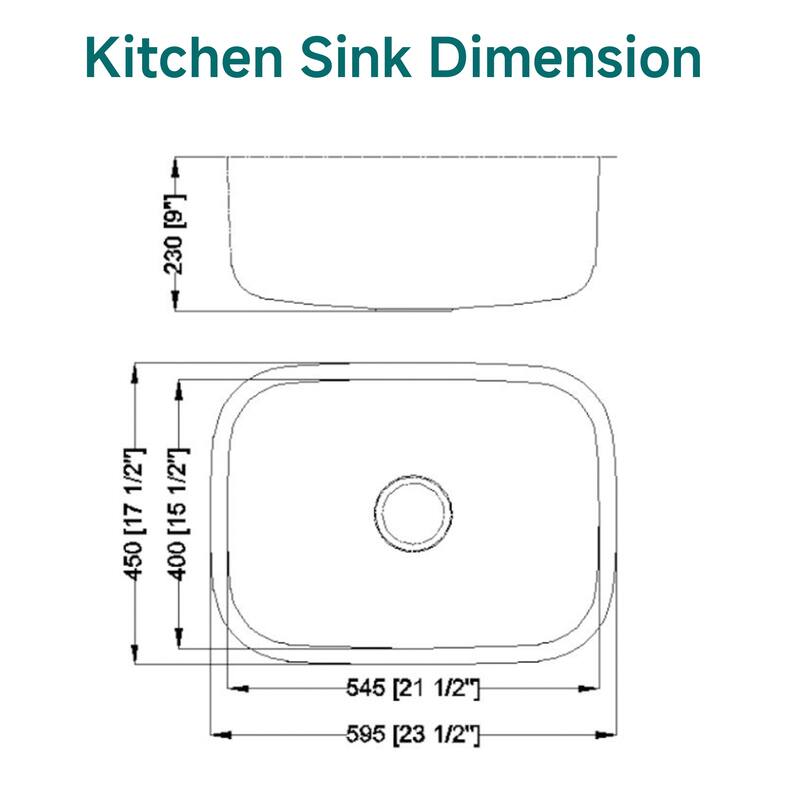 15''/18''/23''/25''/30''/31''/32''/33'' Classic Undermoun Kitchen Sink, Top Mount Kitchen Sink, Singel Bowl Or Double Bowl