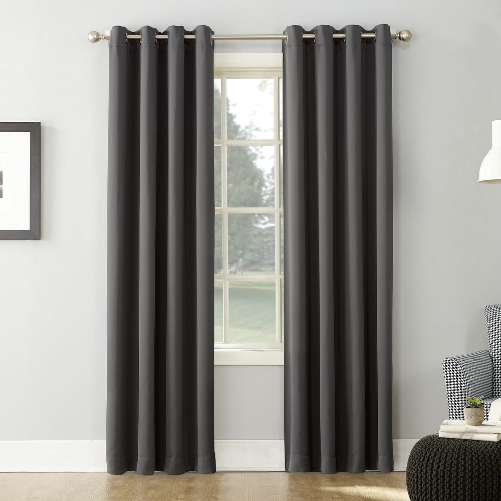 Grey 120 Inches Curtains - Bed Bath & Beyond