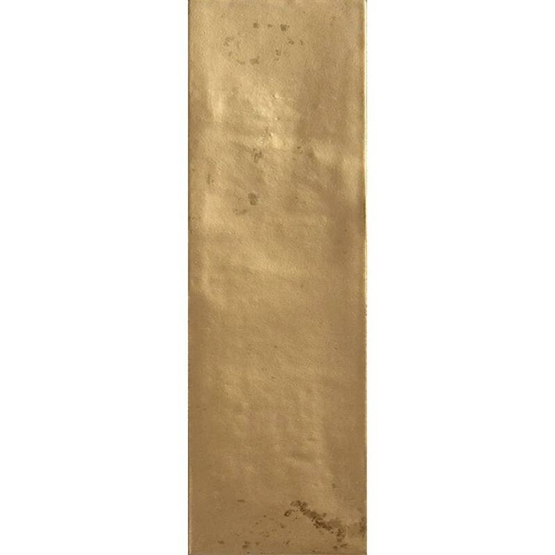 Apollo tile 16" x 48" Bravura Matte Honey Gold Ceramic Tile (15.5 sq ft/case) - 3 Pack