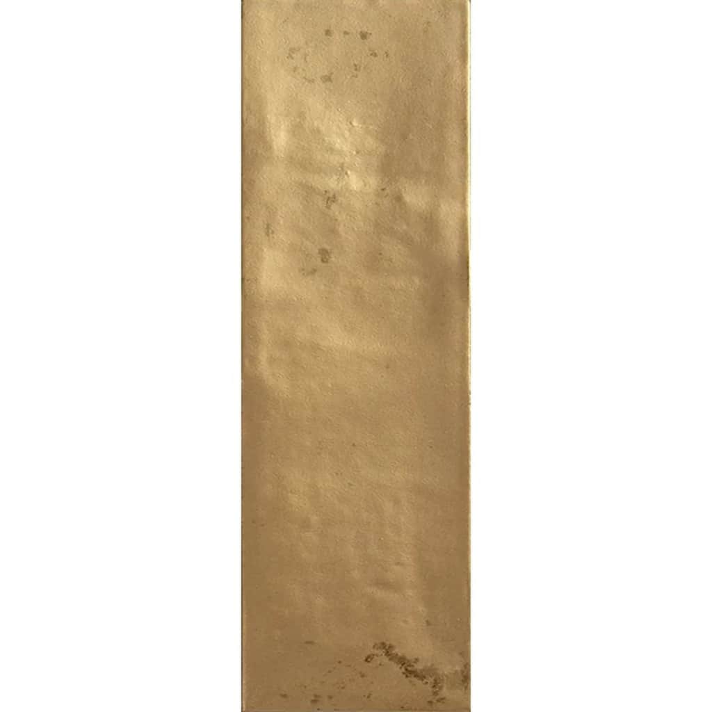 Apollo tile 16" x 48" Bravura Matte Honey Gold Ceramic Tile (10.34 sq ft/case) - 2 Pack