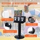 preview thumbnail 17 of 19, VEVOR Commercial Vending Machine, Triple Compartment Candy Dispenser with Iron Stand, Gumball and Candy Machine