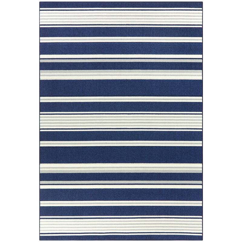 Antonin Striped Indoor/Outdoor Area Rug