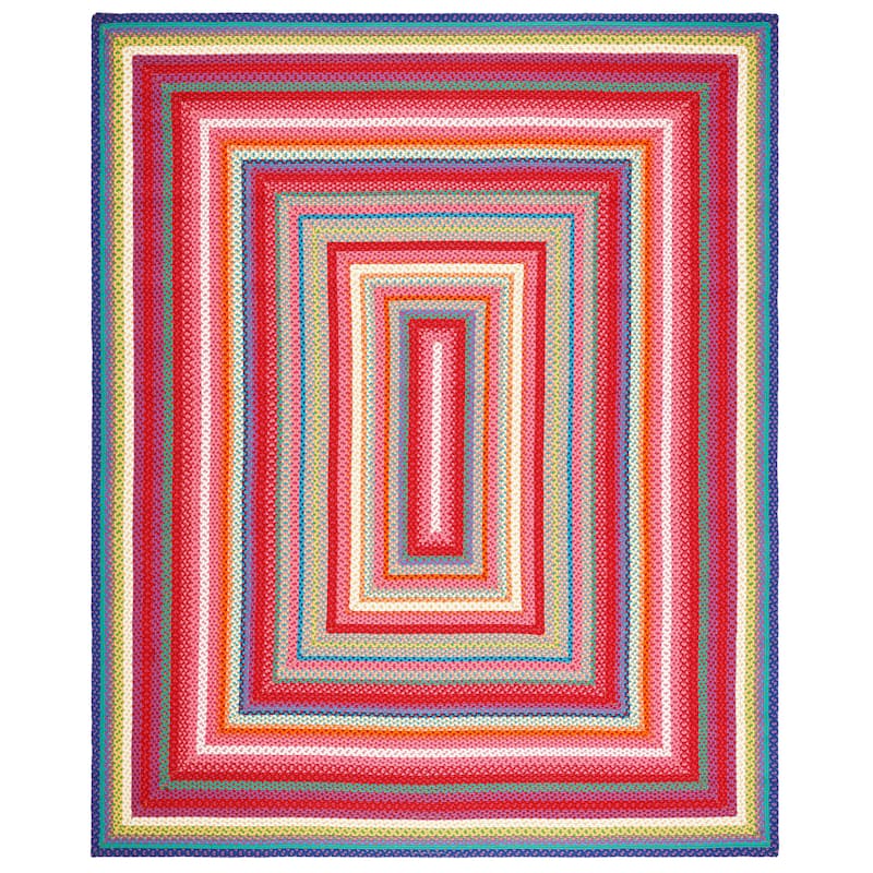 SAFAVIEH Handmade Braided Vidolina Country Rug - 8' x 10' - Multi