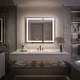 preview thumbnail 37 of 79, Modland 24"-42W x 36"H LED Medicine Cabinet Mirror with USB Charging,5x Makeup Mirror