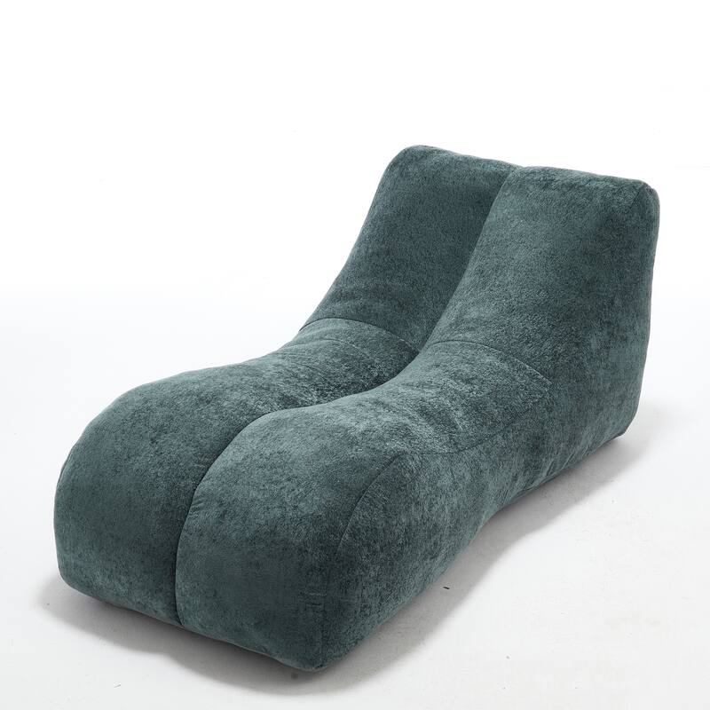 Large Creative Adult Lounge Chair, Plush Bean Bag Sofa with Sponge Fill