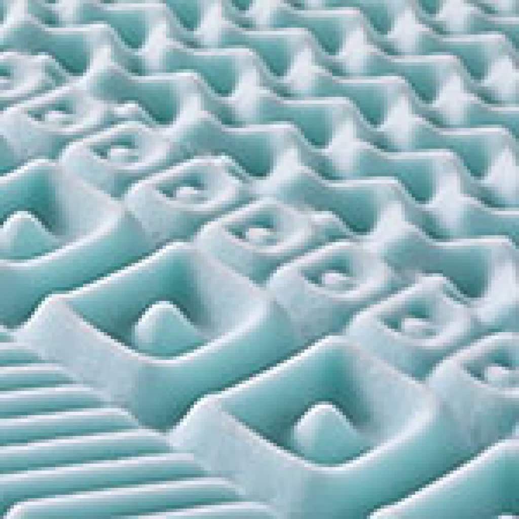 Linenspa 7-Zone Cooling Gel and Green Tea Infused Memory Foam Mattress Topper