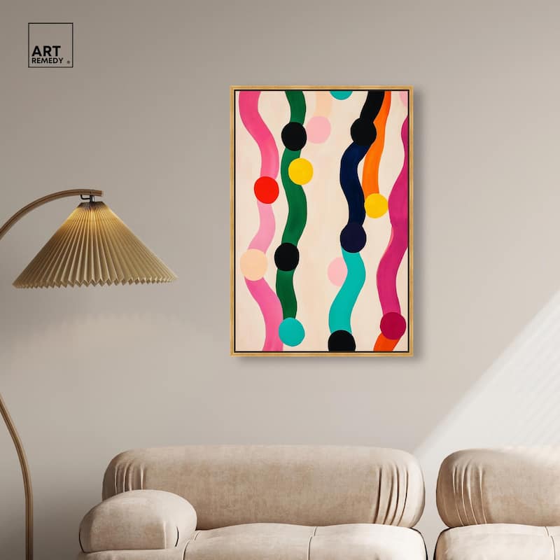 Pearl Colors I Canvas by Art Remedy