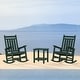 preview thumbnail 163 of 174, Outdoor Patio HDPE Rocking Chiar, Extra Wide Seat & Backrest