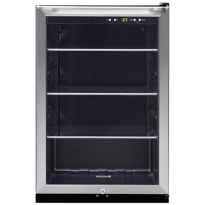 Frigidaire FRYB4623A 22" Wide 138 Can Capacity Beverage Cooler with - Stainless Steel