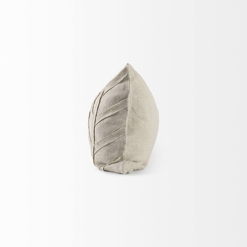 Light Gray Chevron Textured Pillow Cover