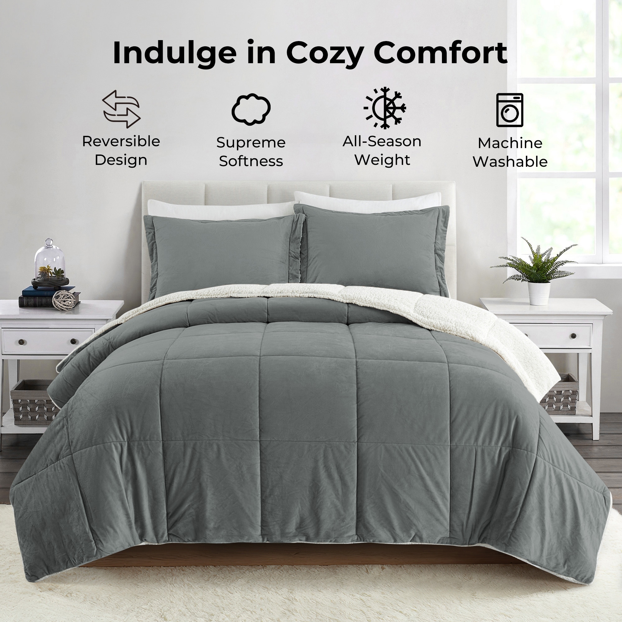 Bed bath and clearance beyond sherpa comforter