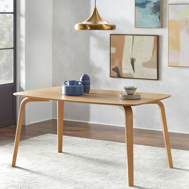 Lifestorey Sigrid 7-Piece Mid-Century Modern Dining Set