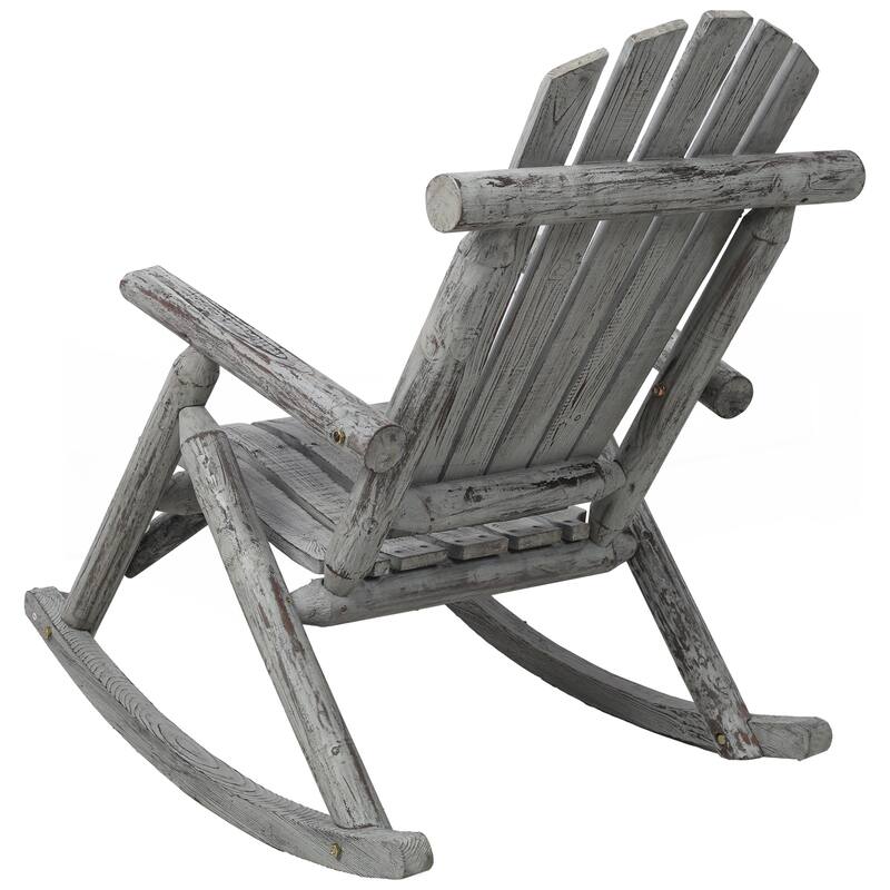 Durable Wooden Porch Rocker Chair