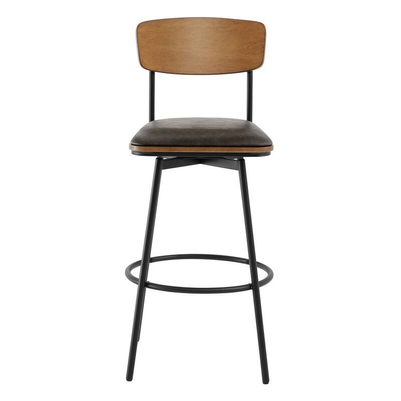 Spruce & Spring Claire Swivel Counter Height Bar Stool Set