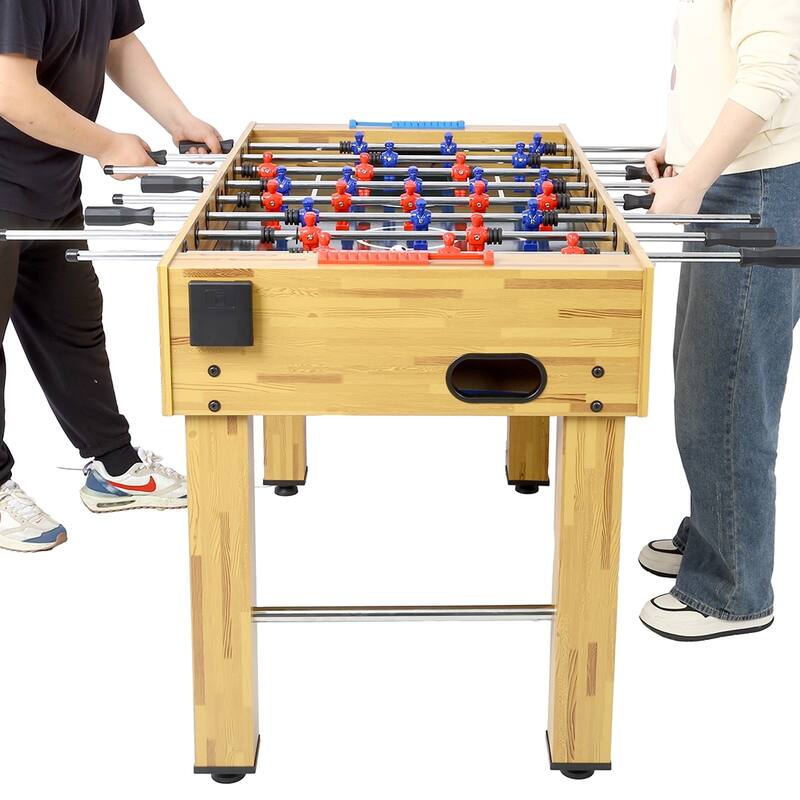 54"W Hurricane Foosball Table, Analog Scoring & Accessories