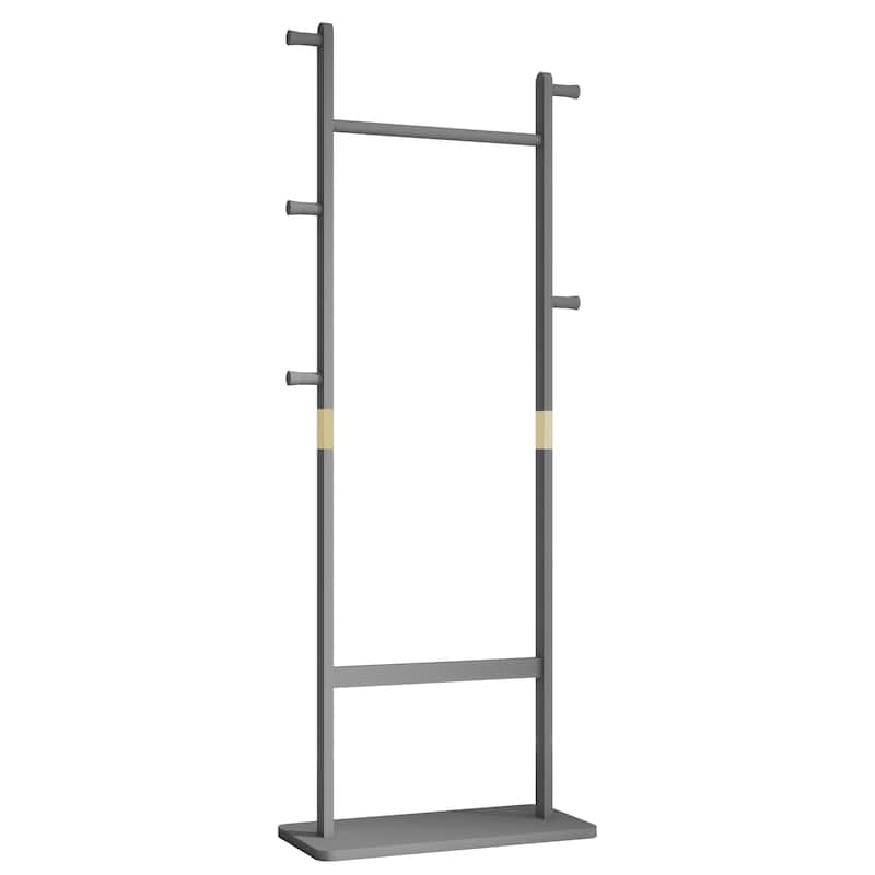 64"H Wood Coat Racks