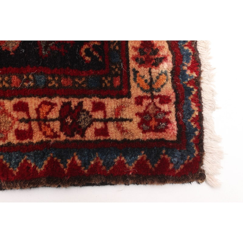 ECARPETGALLERY Hand-knotted Anadol Navy Wool Rug - 5'3 x 11'0