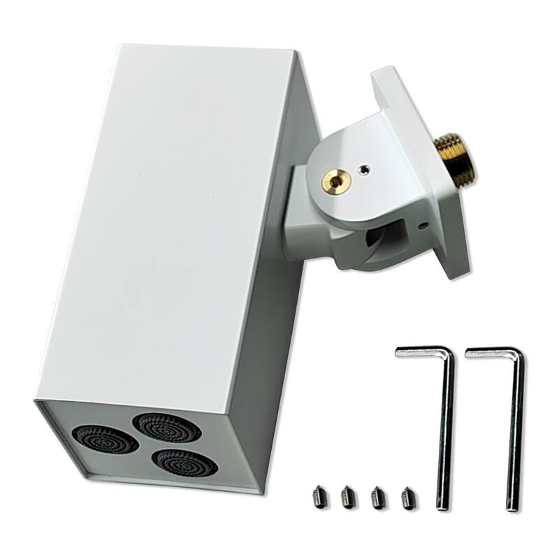 Wall-mounted adjustable showerhead