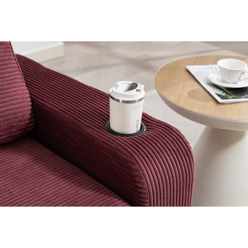 Convertible Sofa Bed, Expandable double Sofa Bed, 2 in 1 Convertible Sofa Bed, Fold Out Floor Couch with Pillows