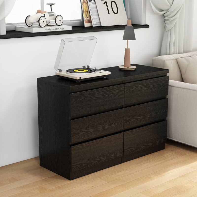 19.7"Nightstand with 3 Drawers,Set of 2,Beside Table with Drawers Handle Free Design,Thickened Top Plate,3 Drawer