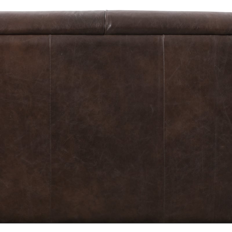 Poly & Bark Essex 89" Sofa - Full Grain Genuine Italian Leather