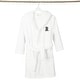 preview thumbnail 78 of 105, Sweet Kids 100% Polyester SUPER PLUSH Double Brushed Hooded Bathrobe with Black Bookman Monogram