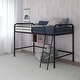 preview thumbnail 2 of 14, Avenue Greene Avery Junior Twin Metal Loft Bed
