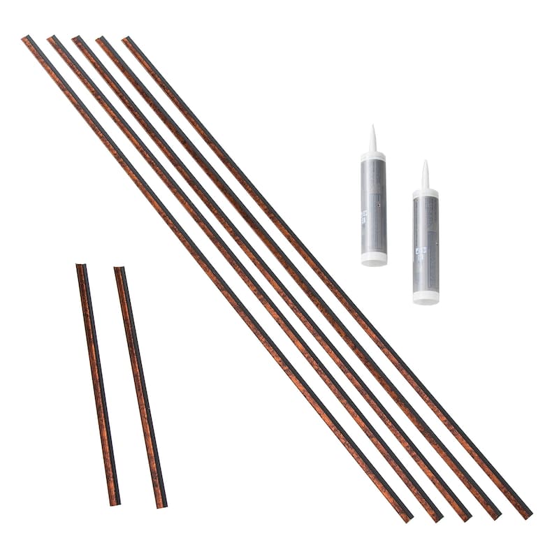 Fasade Backsplash Accessory Kit - Trim Kit - Moonstone Copper