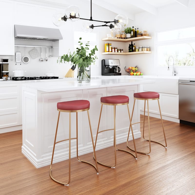 Barstool (Set of 2) - 20.3" W x 17.5" D x 30.5" H