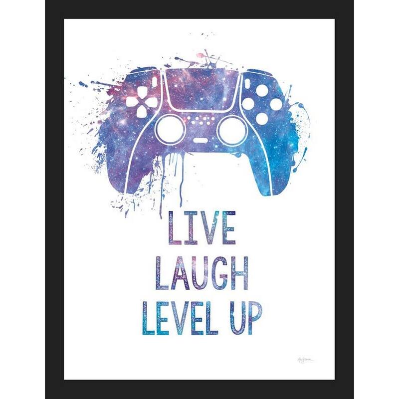 Gamer Splash II Framed Poster