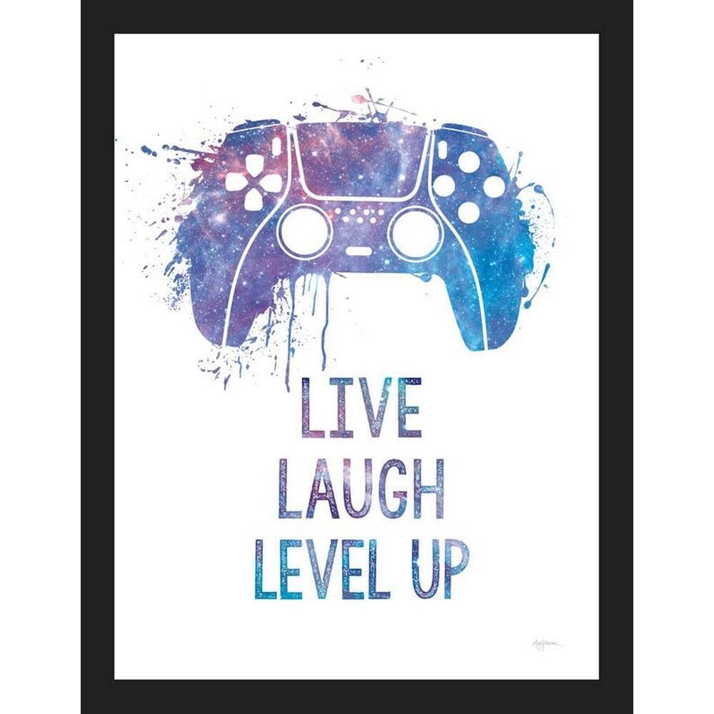 Gamer Splash II Framed Poster