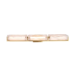 Varaluz Mingle Bathroom Vanity Light - Satin Brass