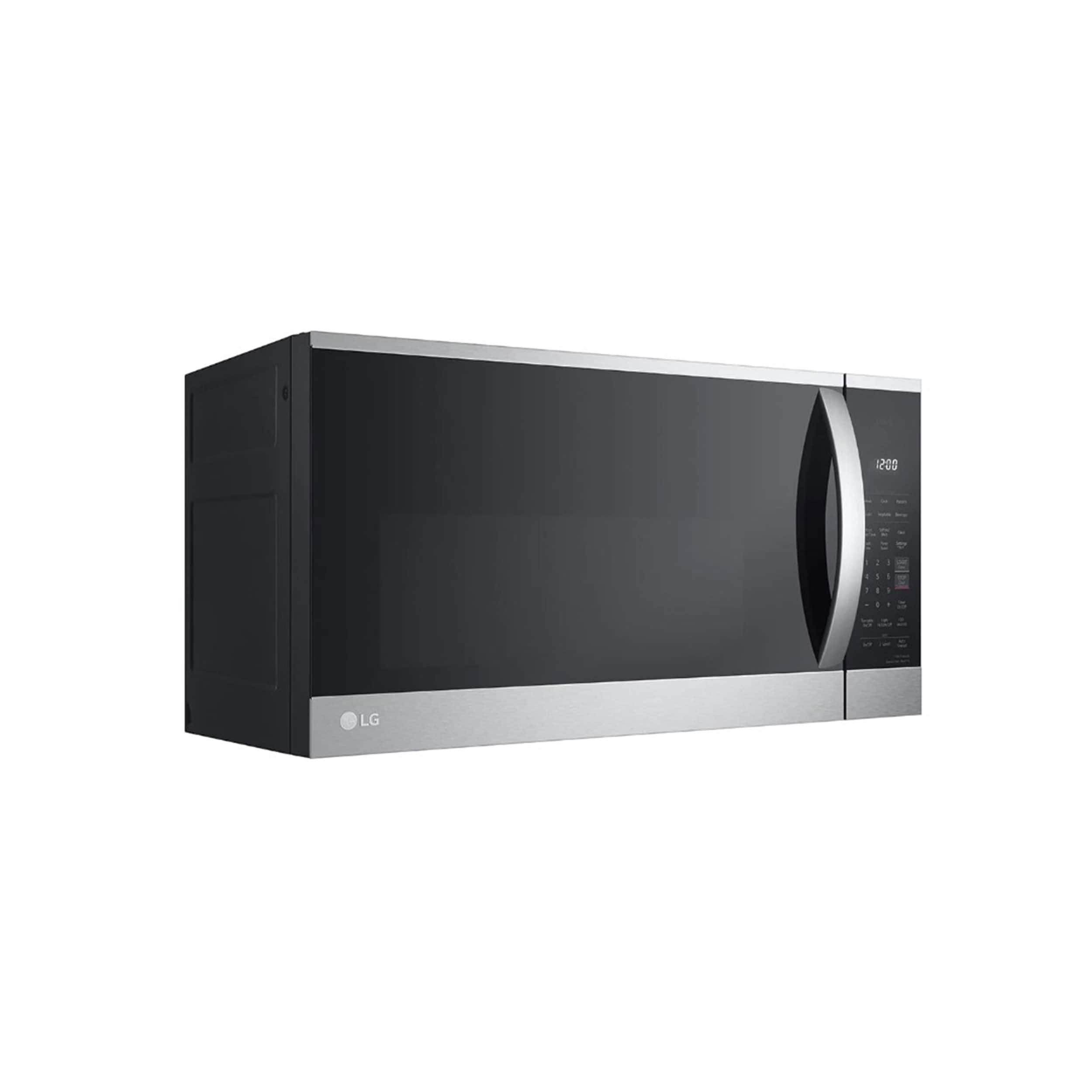 LG 1.8 cu. ft. Smart Wi-Fi Enabled Over-the-Range Microwave Oven with EasyClean - Print Proof Stainless Steel