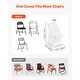 preview thumbnail 8 of 8, Stretch Chair Covers for Folding Chairs Polyester Spandex Elastic Slip On Wedding Party Banquet Event Decor