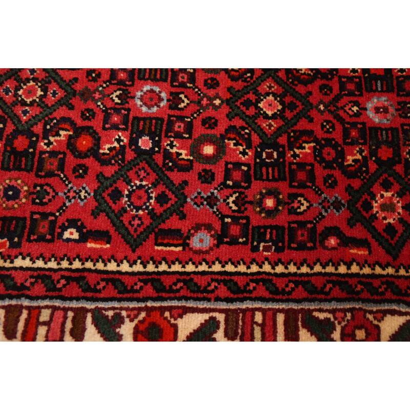 ECARPETGALLERY Hand-knotted Andelz Red Wool Rug - 2'6 x 10'0