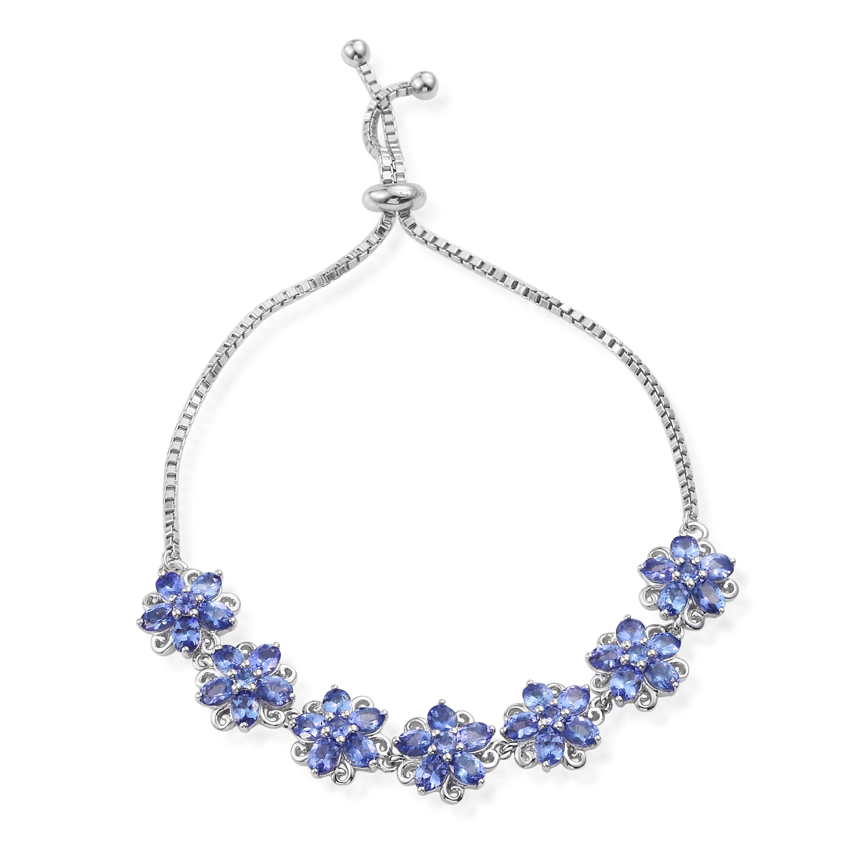 Tanzanite Bolo Bracelet 2024 www.alhudapk