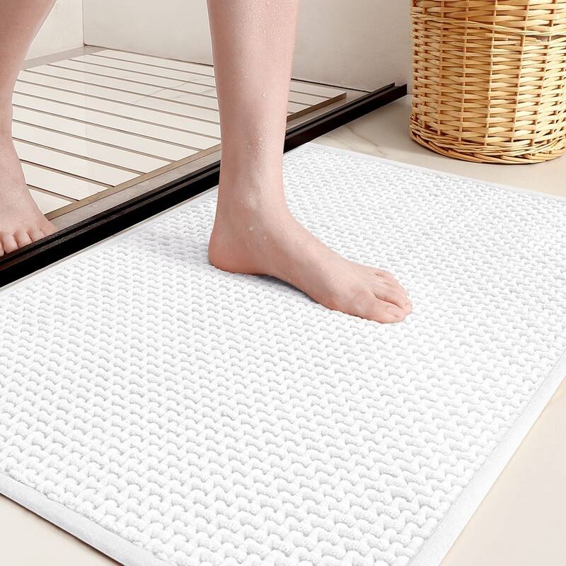 Bathroom Rugs - White