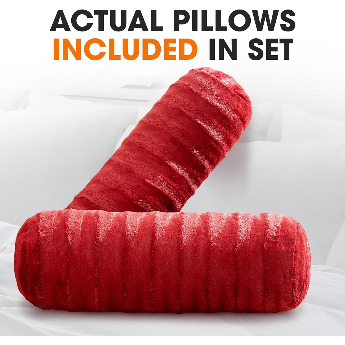 Decorative roll pillows hotsell